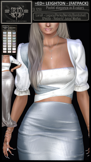 =ED= LEIGHTON - (FATPACK) - [LX,XP,L,LP,N,Bbs,R,Juic,W]