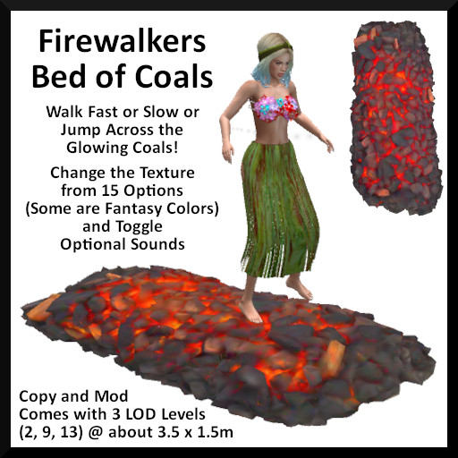 Firewalkers Bed of Coals - Ever Green