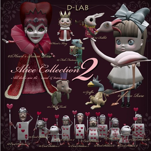 D-LAB ALICE 2 - 02Heart's Queen RARE