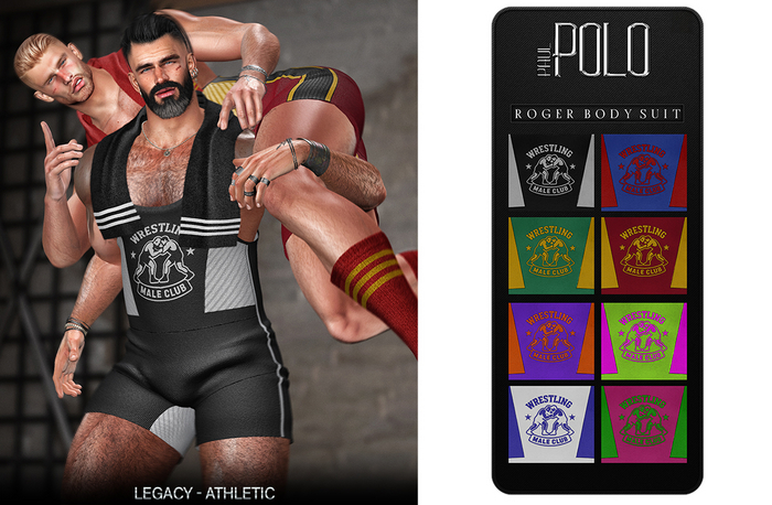 POLO PAUL - ROGER WRESTLING BODY SUIT - LEGACY - ATHLETIC