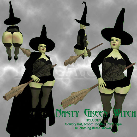 KM-Nasty Green Witch (complete) Boxed
