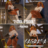 [sagrada.] 2 COOL 4 SKOOL Posepack