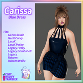 ~TL~ Carissa Blue Dress