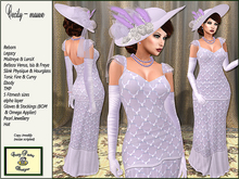Crazy Pastry Designs Cecily Edwardian Gown - mauve