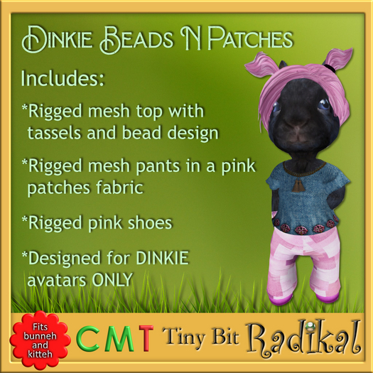 Dinkie Beads N Patches