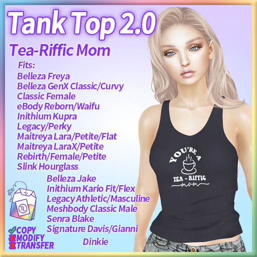 ~TL~ Tea-Riffic Mom Tank Set 2.0