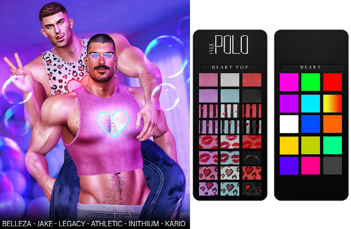 POLO PAUL - CUPID DEMO - BELLEZA - LEGACY - ATHLETIC - INITHIUM - KARIO 