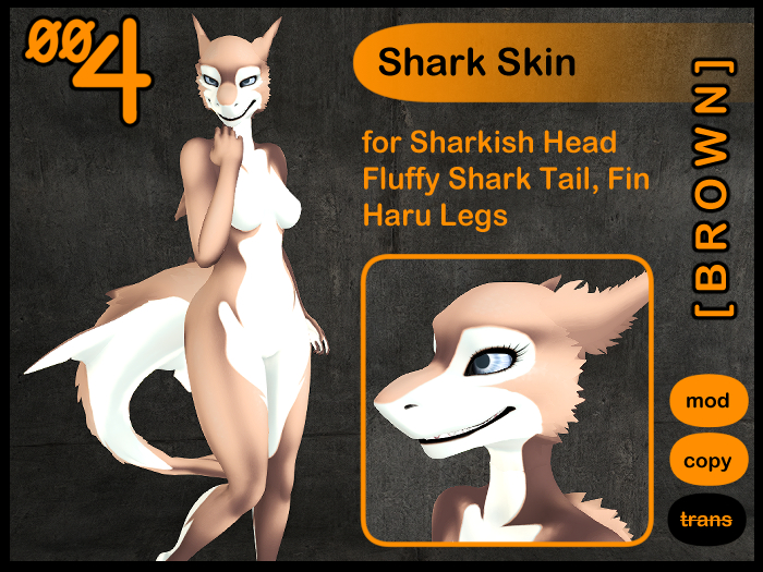004 -Sharkish Shark Modkit [Brown]