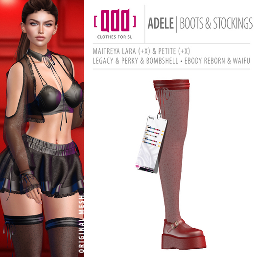 [ADD] Adele Boots - Red