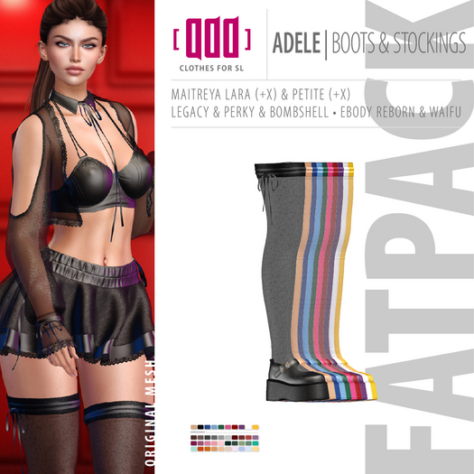 [ADD] Adele Boots FATPACK