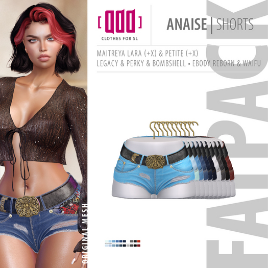 [ADD] Anaise Shorts FATPACK