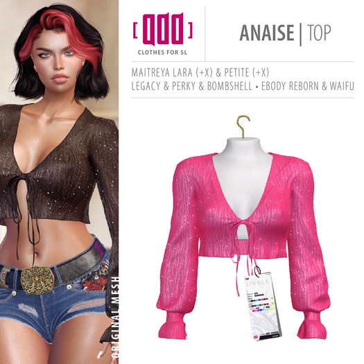 [ADD] Anaise Top - Pink