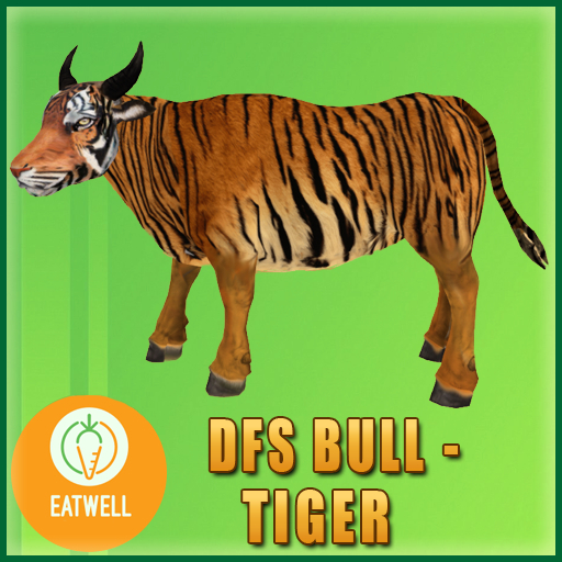 DFS Bull - Tiger (FSB#26) - Actual Item 0 - Days Old