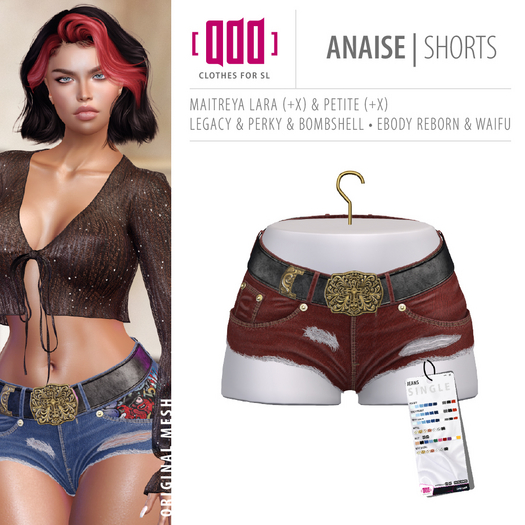 [ADD] Anaise Shorts - Jeans10