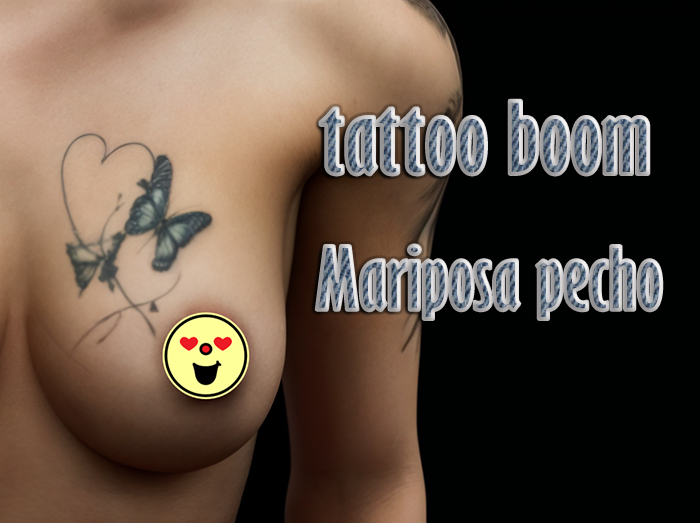 mariposa pecho