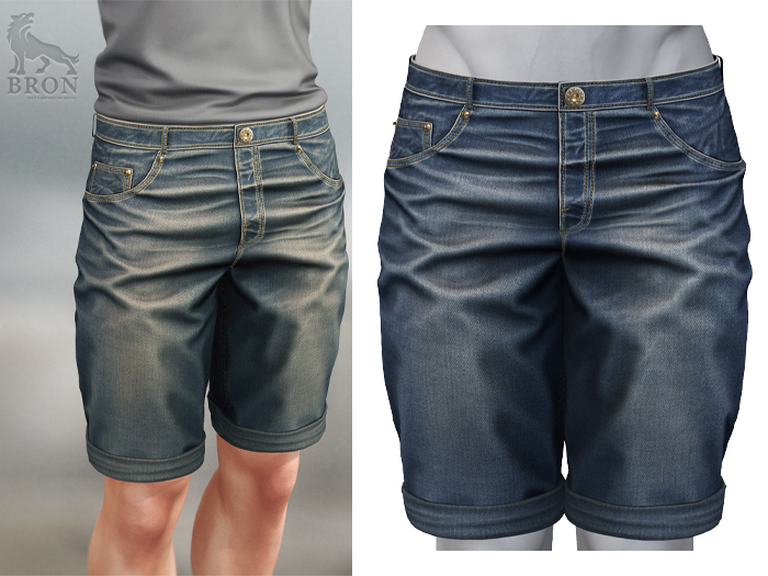 BRON - Roland Shorts - Vintage Blue 
