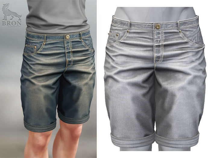 BRON - Roland Shorts - Light Gray 
