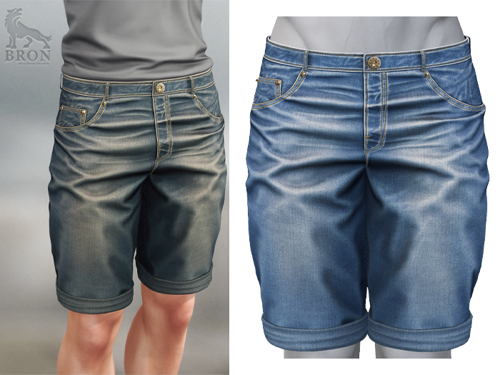 BRON - Roland Shorts - Fjord