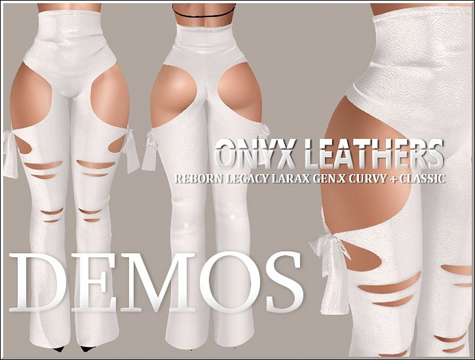 Demos for Chantilly Pants - White