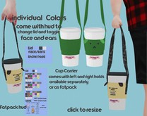 Little Moon Tots - Carry Cup Seaweed Green (hud add)