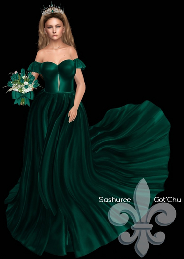 4 Piece - *Emerald* - SOFIA. Merida - Set