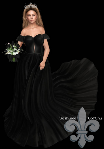 4 Piece - *Black* - SOFIA. Merida - Set