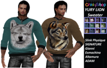 Crazy Yuri Lion Sweater