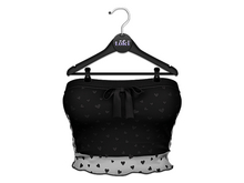 Loki - Evie Heart Top - Black