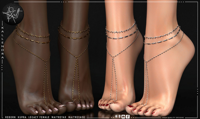 : CULT : Kallendra Fatpack (Anklets & Leg Jewelry)
