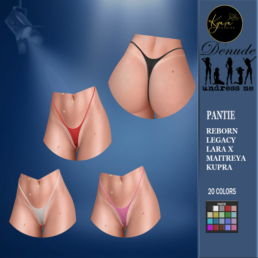 .:KF:. Pantie Undress Me Pack*