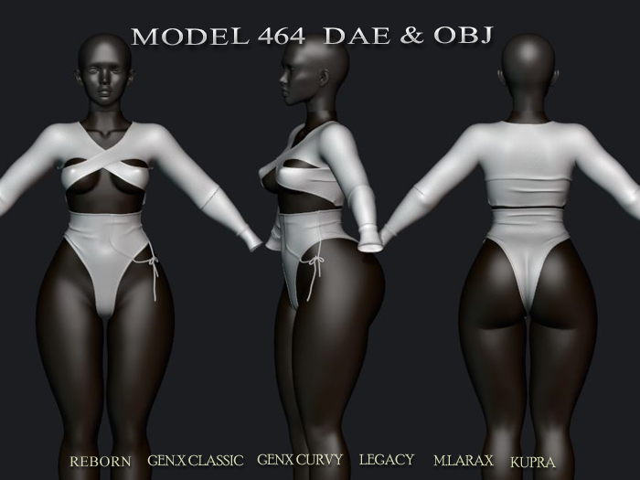 !GUTTO! MODEL 464  DAE & OBJ