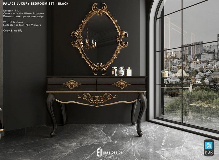 Palace Dresser BLACK [Erfe Design]*