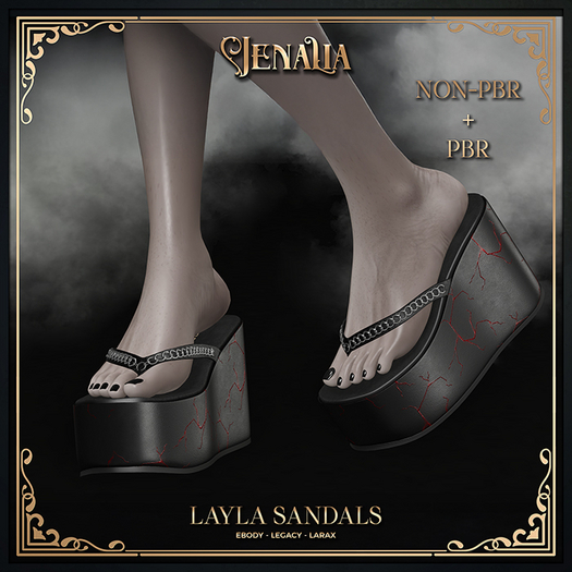 Venalia - Layla Sandals - Fatpack