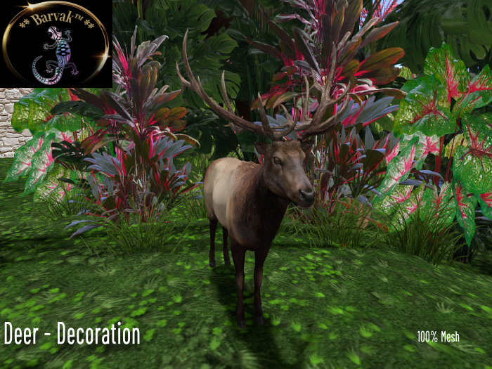 Barvak™ - Deer - Decoration - 100% Mesh