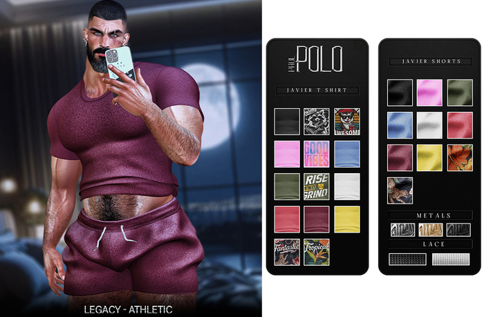 POLO PAUL - JAVIER SHIRT & SHORTS DEMO