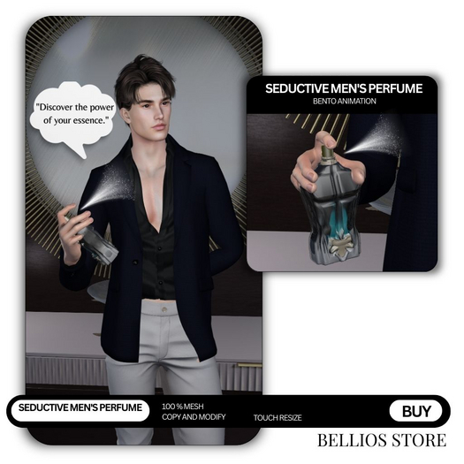 Bellios Store - Seductive men's perfume
