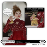 Bellios Store - Crystal women's perfume