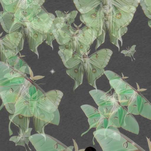  Luna Moth Confetti Tosser Thrower