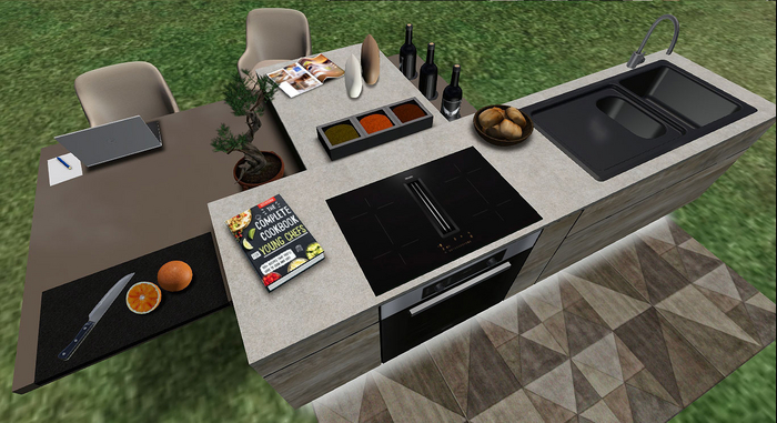 Modern designer kitchen