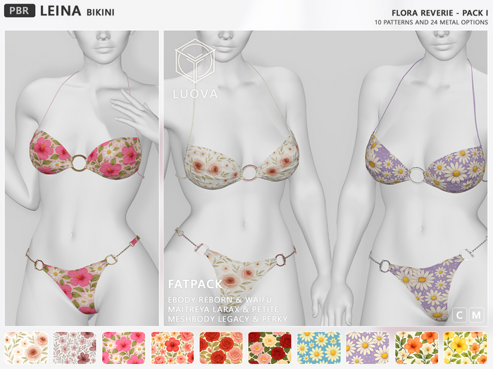 Luova // Leina // Bikini // Flora Reverie // Fatpack