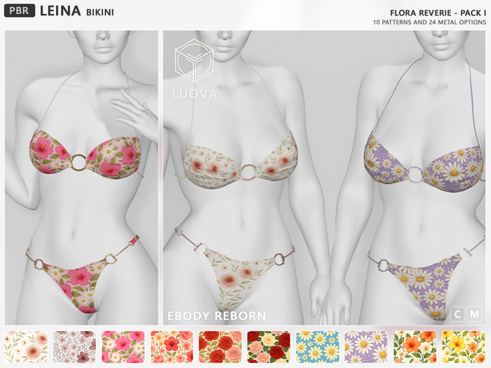 Luova // Leina // Bikini // Flora Reverie // eBody Reborn
