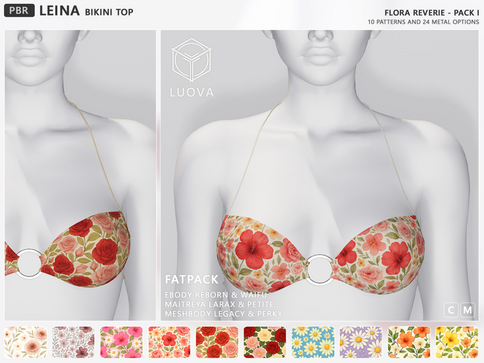 Luova // Leina // Top // Flora Reverie // Fatpack