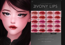 [BOOPY] 2Ivony Lipstick (Fatpack)