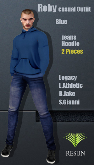 Res_Roby Casual Outfit blue