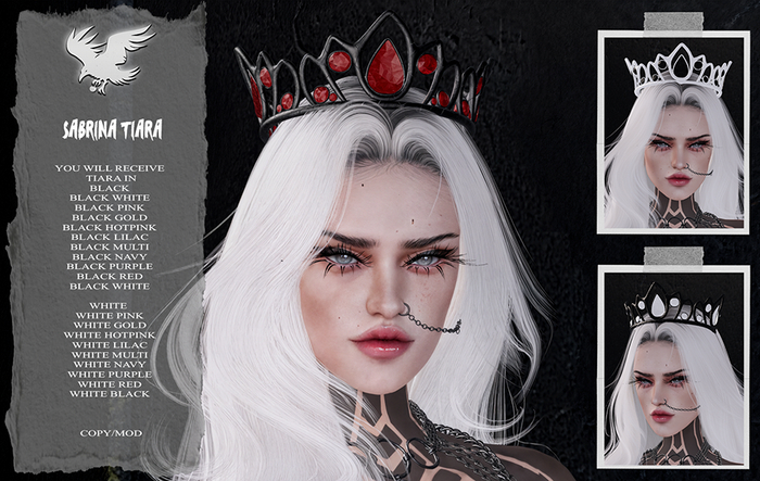 Cherry//Crow/Sabrina Tiara