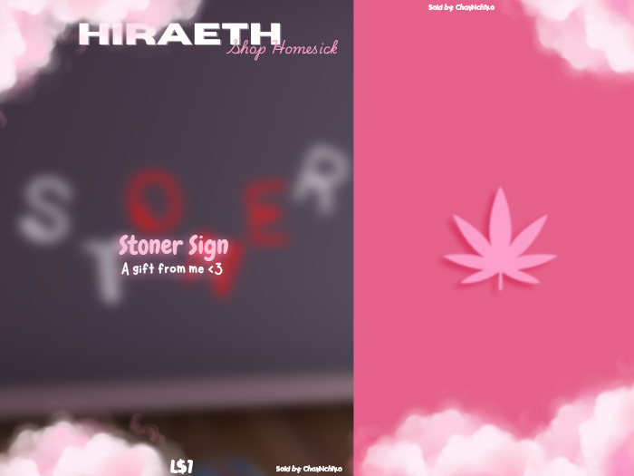 Hiraeth - $toner Sign