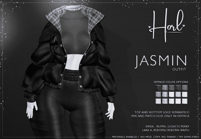HORL - Jasmin Outfit - Fatpack (ADD ME) DEMO