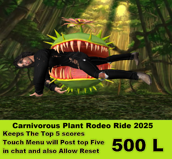 Carnivorous Plant Rodeo Ride