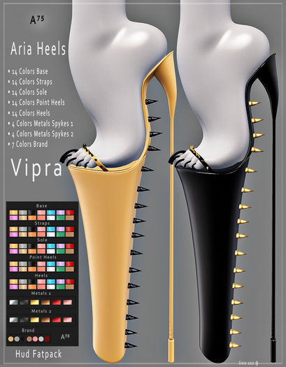 : A75 : Aria Heels With Hud Fatpack DEMO