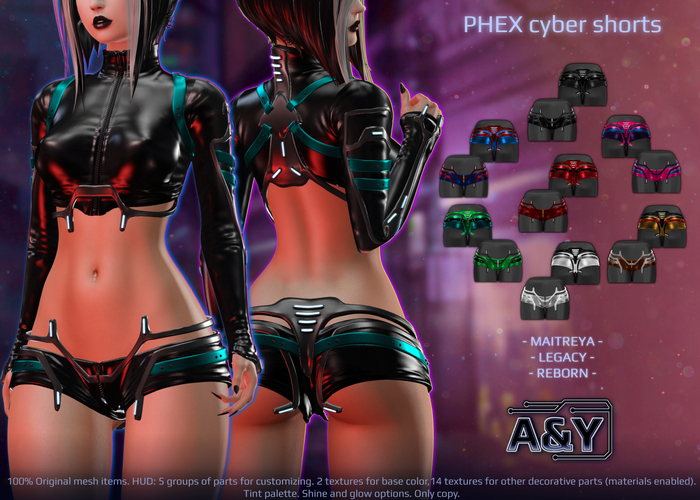 A&Y Phex Cyber Shorts - DEMO